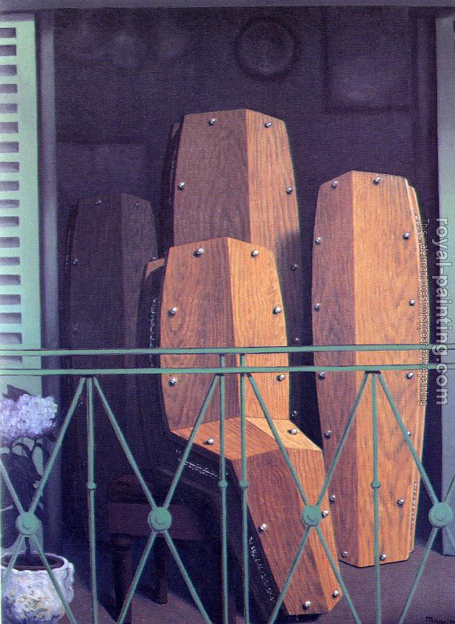 Rene Magritte : perspective manet's balcony